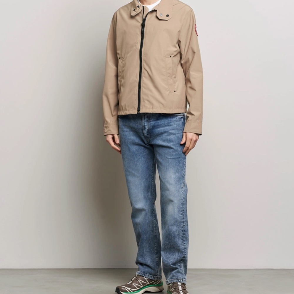 Canada Goose Men's Lightweight Shirt Jacket in Khaki